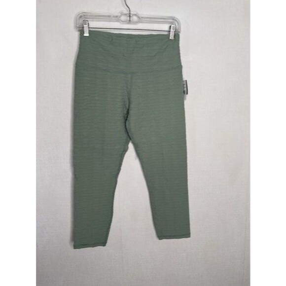 NWT Lola Getts Matte/Sagebrush Green Hi-Rise Skinny Capri Leggings Women Size M - Picture 1 of 14